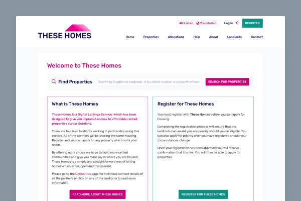 These Homes
