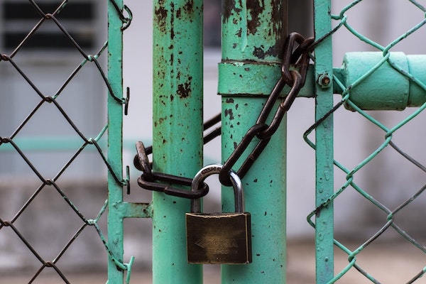 Padlocked Gate