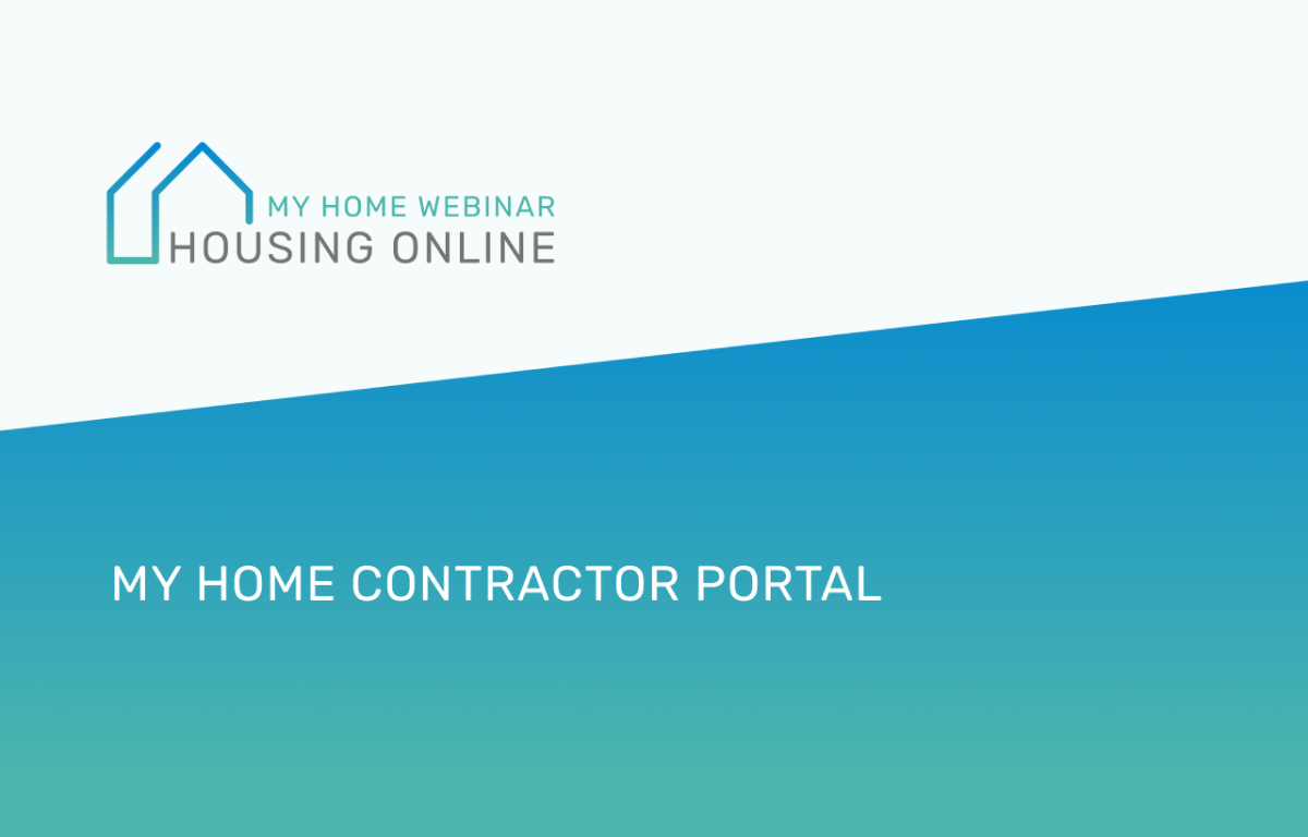 My Home Webinar